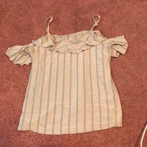 Off the shoulder shirt